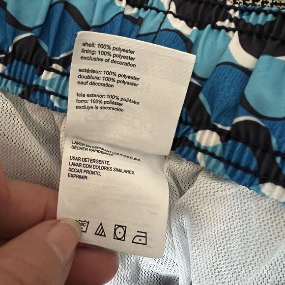 Speedo Men's Blue Printed Swim Trunks Size Small Quick-Dry Beach Shorts - Picture 10 of 11